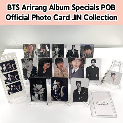 JIN Collection] BTS ARIRANG Album POB Benefit Photocard Official