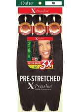 Outre X-Pression Braid - Pre Stretched Braid 32" 3X 1 Pack, STRAWBERRY BLOND...