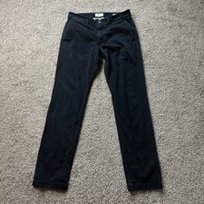 Goodfellow  Co Slim Fit Hennepin Chino Men's Pants 30Wx32L Black