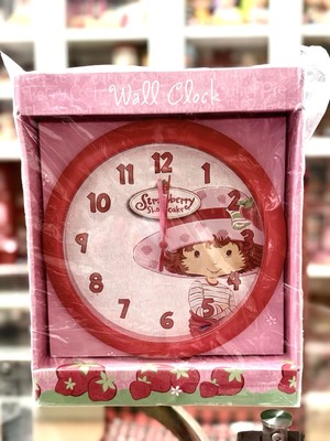 2003 Strawberry Shortcake Wall Clock Clicks LLC261608