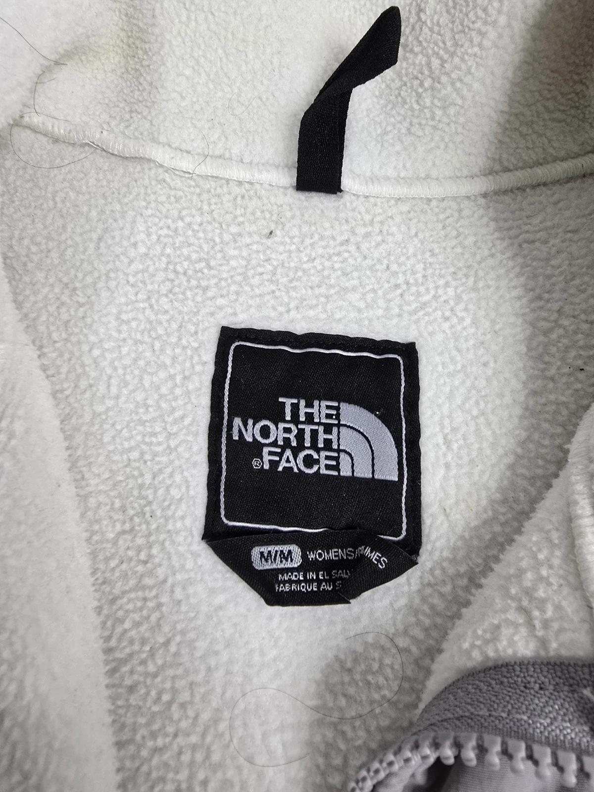 north-face denali zip up polartec fleece jacket