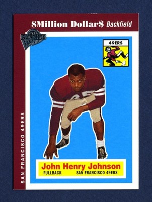 John Henry Johnson: 2005 Topps Football All-Time Favorites #40 ''Mil $ Backfield''
