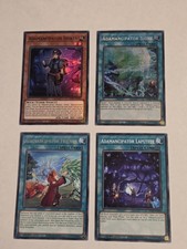 Adamancipator 4 Card Lot 1st Edition Various Rarities Near Mint | Yu-Gi-Oh! TCG