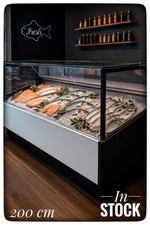 NEW 2m (6.6 feet) Commercial Serve Over Counter Cold Display Fridge CARMEN