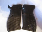 Walther P38 GRIP SET WW2 Germany-WALTHER/MAUSER-AEG 1940-44 1528 1529 READ DESCR