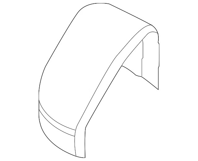 Genuine Volkswagen 2011-2018 Jetta Door Mirror Cover 5C6-857-537-B-GRU