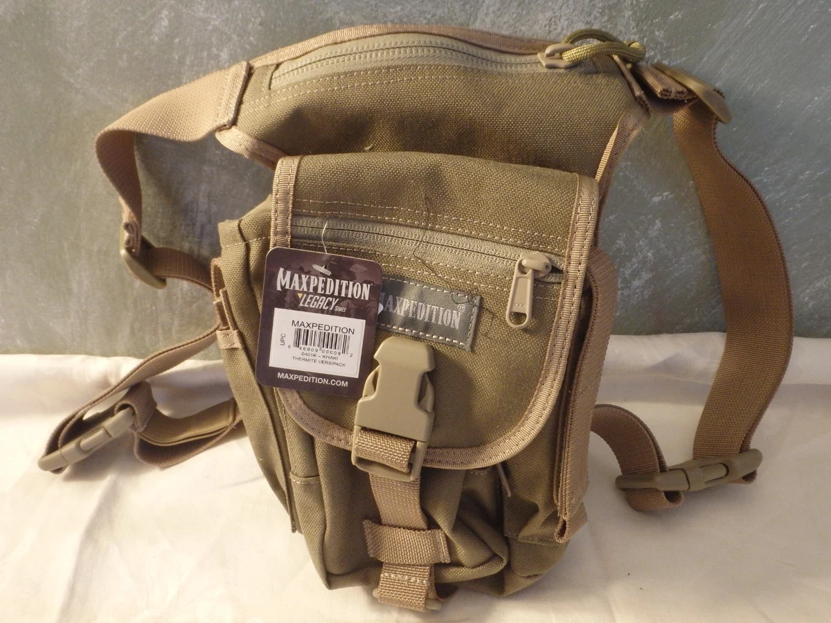 Maxpedition MXDMWGRY Zaino Da Escursionismo Unisex – Nylon Composito 810D, Impermeabile E Resistente All'Abrasione, Colore Grigio, Taglia Unica