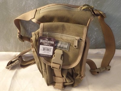 Maxpedition Thermite Versipack Kakhi Multi-Function Bag Waist Or Shoulder Nylon
