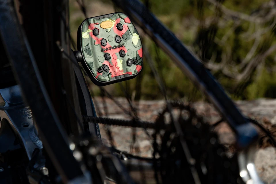 Ciclismo - Pedales de bicicleta Geo Trail Grip - Pedales planos - Fiabilidad, comodidad y D... Foto 4 de 4