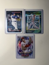 Shohei Ohtani Baseball Trading Card Lot - Angels And Dodgers