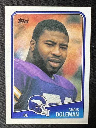 1988 TOPPS #157 CHRIS DOLEMAN ROOKIE CARD HALL OF FAME