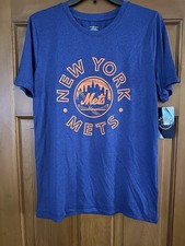 Boys  New York Mets Genuine Merchandise Blue Short Sleeve T-Shirt Size XL NWT