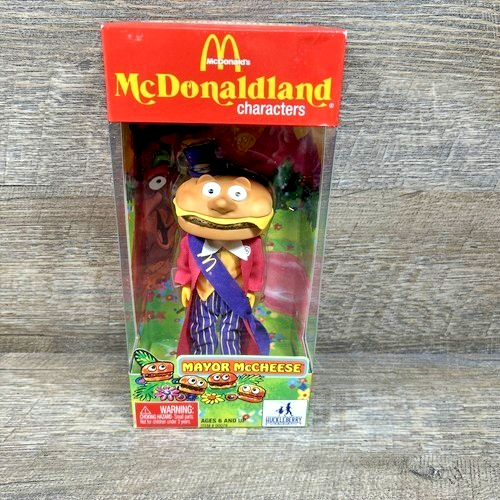 Huckleberry McDonald's McDonaldland MAYOR MCCHEESE Figure 2008 NIB