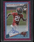 2025 Topps Signature Benjamin Morrison Red (RAW)