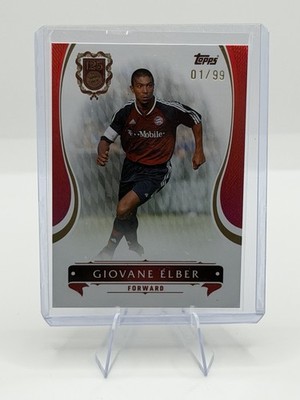 Giovanne Elber - Limit 01/99   FC Bayern München 125 Jahre   Topps