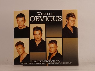 WESTLIFE OBVIOUS (H1) 2 Track CD Single including Picture Sleeve RCA