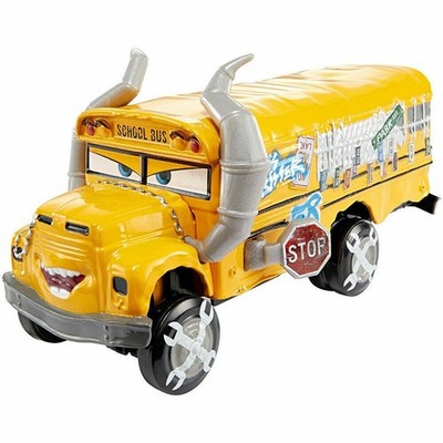 Disney Pixar Car3 Yellow Miss Fritter1:55 Diecast Model Toy Cars Boy Gift Loose