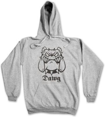DAWG HOODIE Bad Dog Bullterier Pitbull Hund Rottweiler Chain Terrier