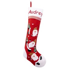 Personalized Dibsies Giant Tumbling Santa Stocking