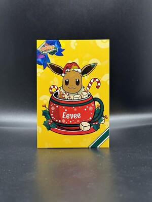Eevee Pokemon Database Christmas Set Cracked Ice Holo