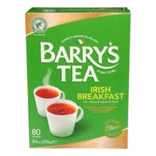 Irish Breakfast Tea 80 Count (Case of 6) By Barry's
