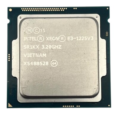 Intel Xeon E3-1225V3 3.20GHz Quad-Core Processor SR1KX LGA1150 Socket