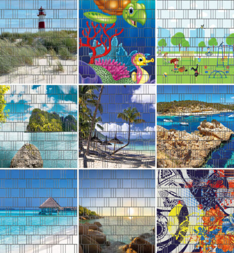 Sichtschutzstreifen Strand Insel Meer Sichtschutz Garten Zaun - Bild 17 von 19