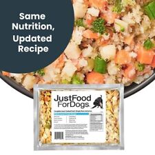 JustFoodForDogs Fish & Sweet Potato Recipe Frozen Human-Grade 18-oz 14 Pack Box 1.99 per pound