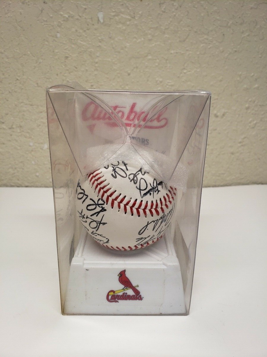 MLB Autoball Collectors Cardinals Autographed Baseball Machine