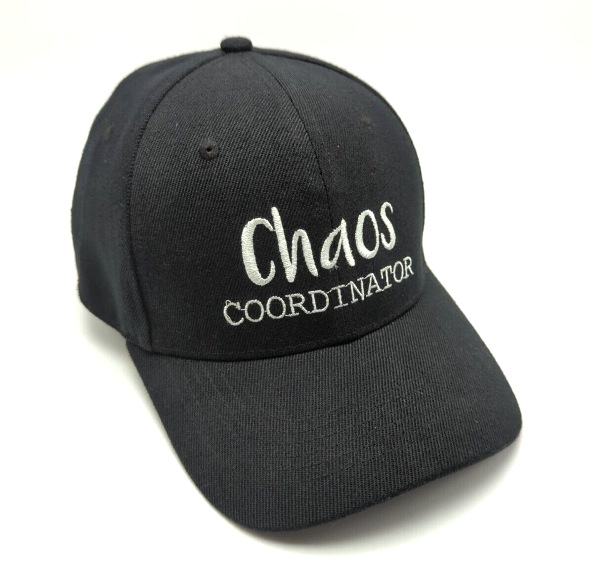CHAOS COORDINATOR hat black adjustable snapback cap | eBay