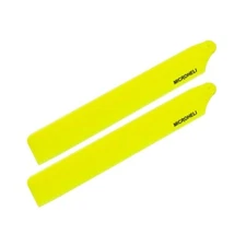 Microheli Plastic Main Blade 126mm (YELLOW) - OMP HOBBY M1 / EVO / GOOSKY S1