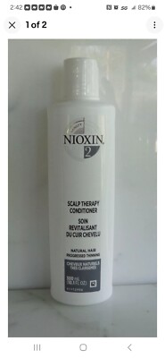 Nioxin System 2 Scalp Therapy Conditioner 10.1 oz-Natural hair Progress Thinning
