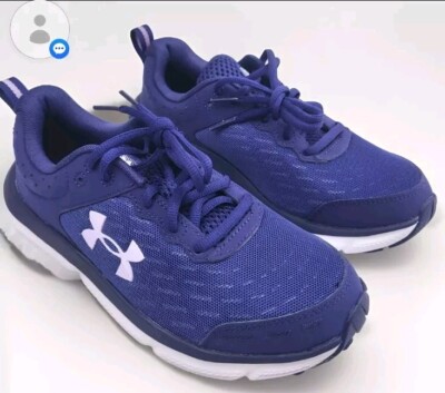 Under Armour UA Women's Charged Purple Assert 10 PNTSP New 3027092-100 Size 8
