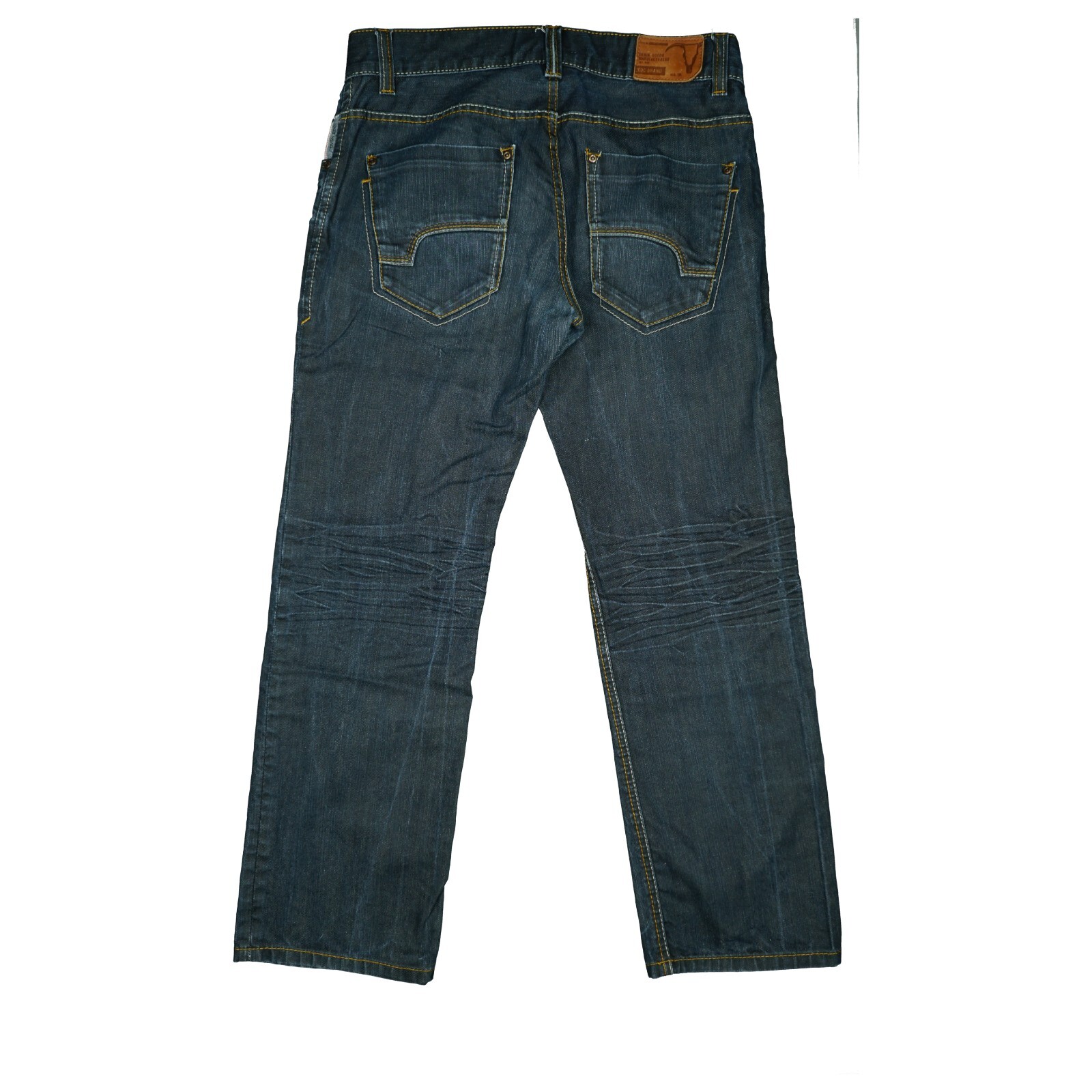EDC by Esprit Brand Mens Jeans Trousers Straight Eagle Fit 48 M W31 L30 Dark Blue image 3