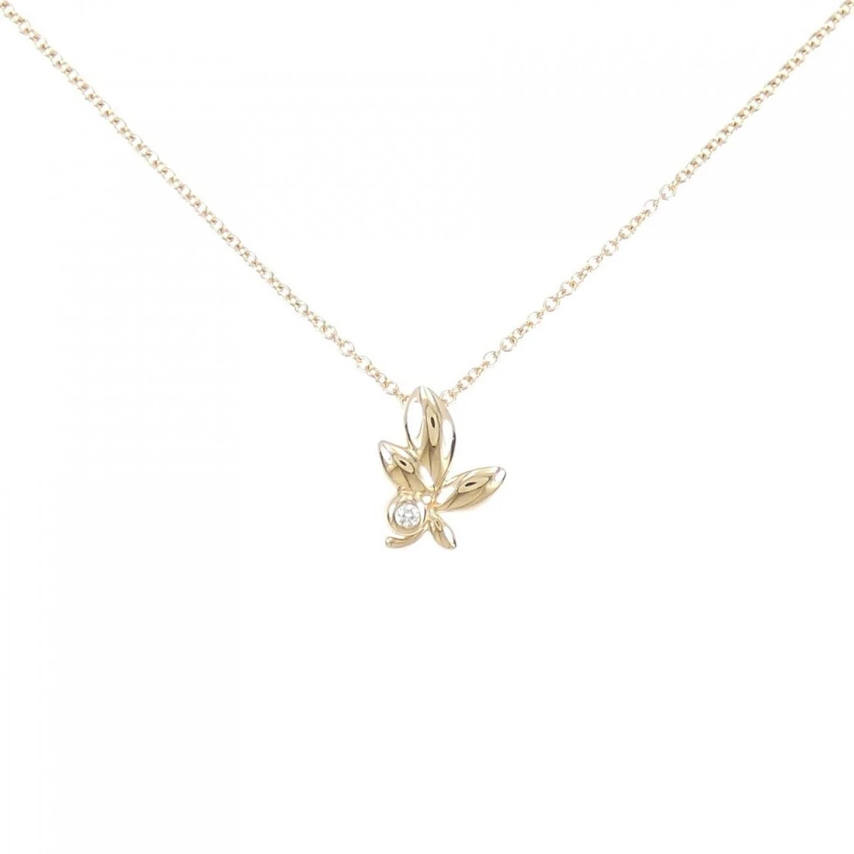 Tiffany & Co. 925 Silver Paloma Picasso Olive Leaf Heart 18