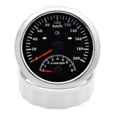 85mm 2in1 GPS Tacho 0-200km/h mit Drehzahlmesser 0-8000RPM für Auto Boot LKW