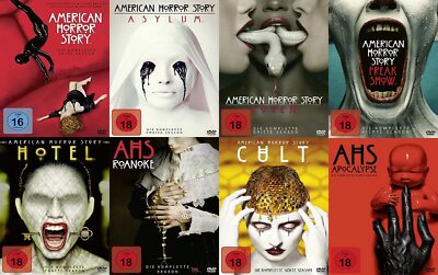 American Horror Story Staffel 1-8 (1+2+3+4+5+6+7+8)         | AHS | 29-DVD | 888