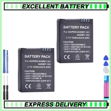 2x Battery for GoPro Hero 3 3 Action Camera AHDBT-201 AHDBT-301 AHDBT-302