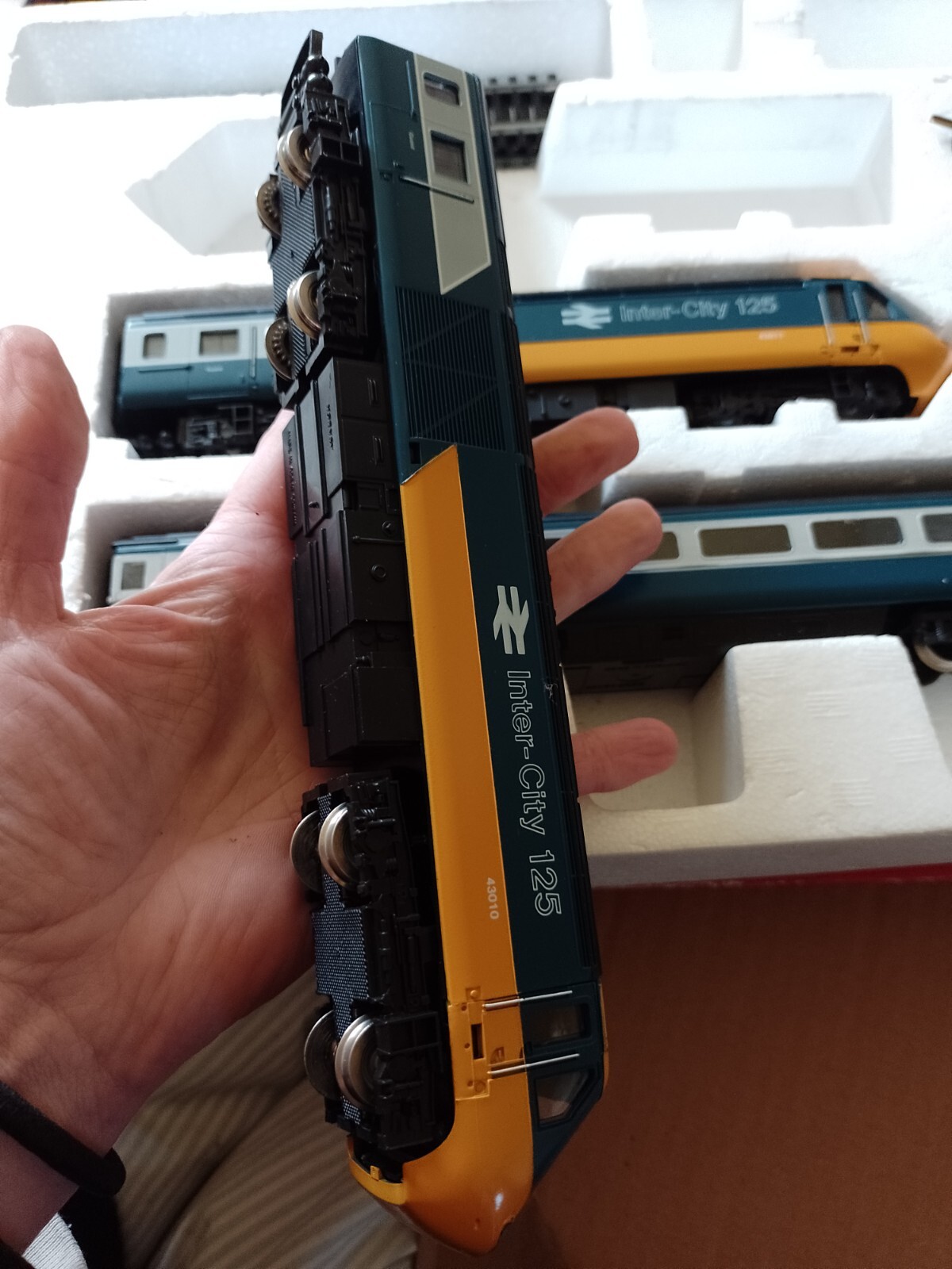 Two Hornby Boxed Train Sets Intercity 125 eBay
