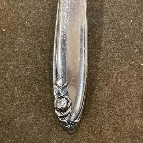 Sterling Wallace DEBUTANTE SALAD FORK 6.5" No Mono - Picture 3 of 7