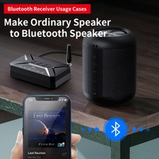 Bluetooth Audio Adapter Receiver/Transmitter AUX RCA USB fr HDTV Home Car Stereo