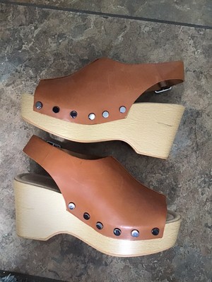 wide fit tan wedges