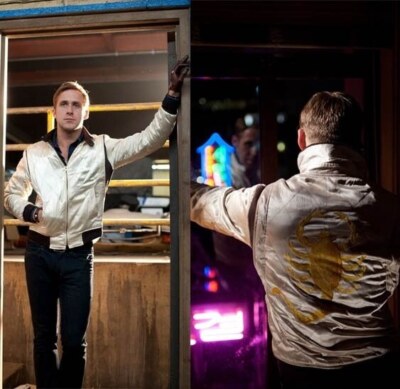 MERCH ATTIRE Ryan Gosling Drive Scorpion Satijnen bomberjack voor heren