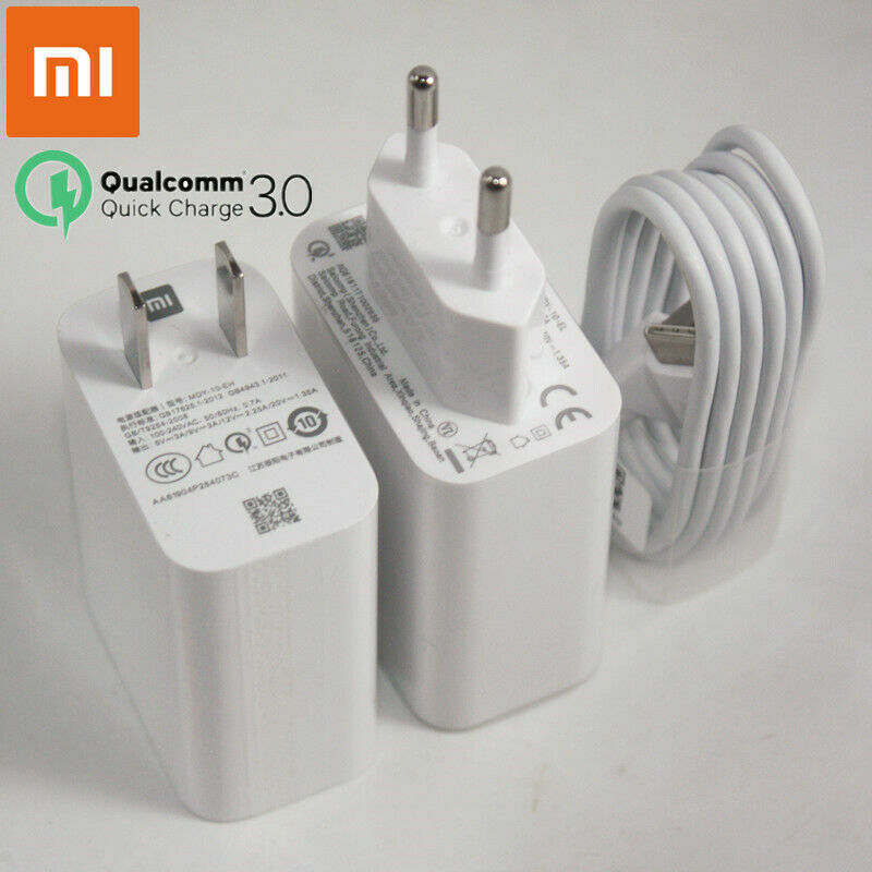 Original Xiaomi 27W Fast Wall Charger Adapter For Mi 10 Redmi K20 K30  Pro