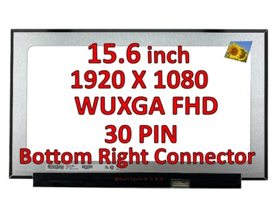 HP 15-DW0037WM 15-DW0083WM 15.6" HD 30PIN Matte LED LCD Display Non - Foto 4