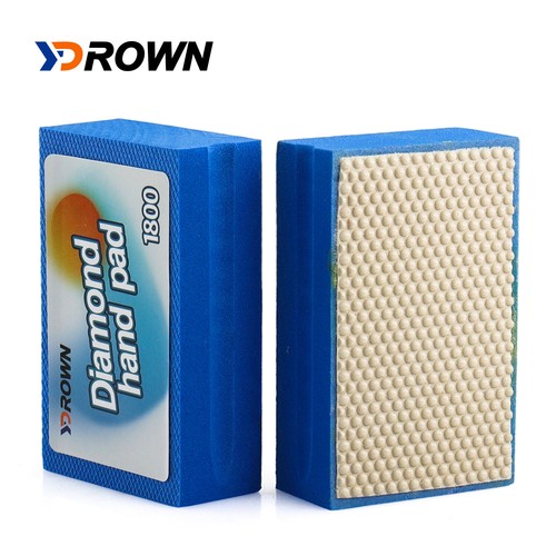 YDROWN Resin Diamond Hand Polishing Pads for Stone Glass Ceramic Marble Granite - Picture 4 of 27