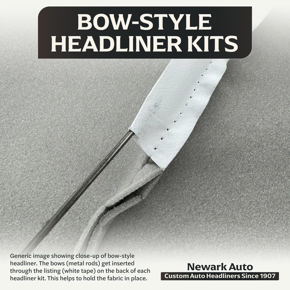 1978-80 Chevrolet Monte Carlo Bow Style Auto Headliner - Image 3 of 4