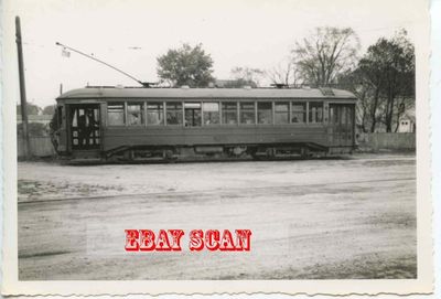 6H500B RP 1940 PORTLAND ME EISENBAHNWAGEN #502 SANDGLEIS AT DEERING BARN NHRS