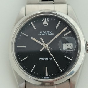 Mens Rolex Oysterdate Precision Ref 6694 34mm Hand-Wind 1960s Vintage  RJC101 | eBay