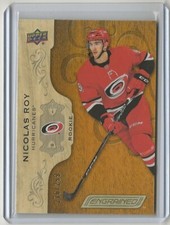 18-19 2018-19 Upper Deck Engrained #66 Nicolas Roy Rookie 276/299 Hurricanes